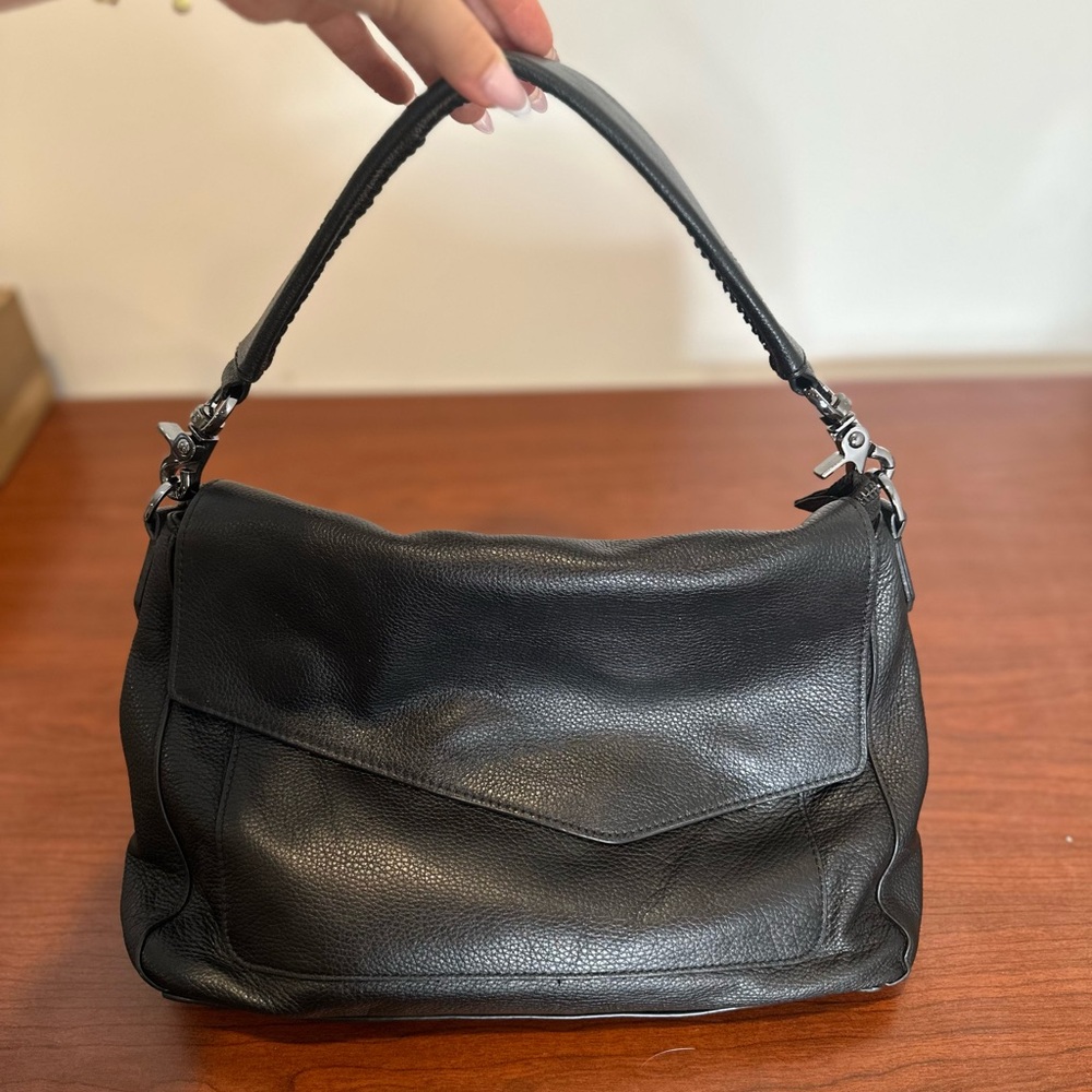 Black Leather Women's Bag